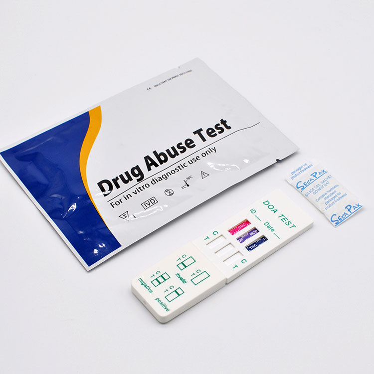 ملٽي ڊرگ 3 ان 1 ٽيسٽ پينل Drug Abuse Test Kits